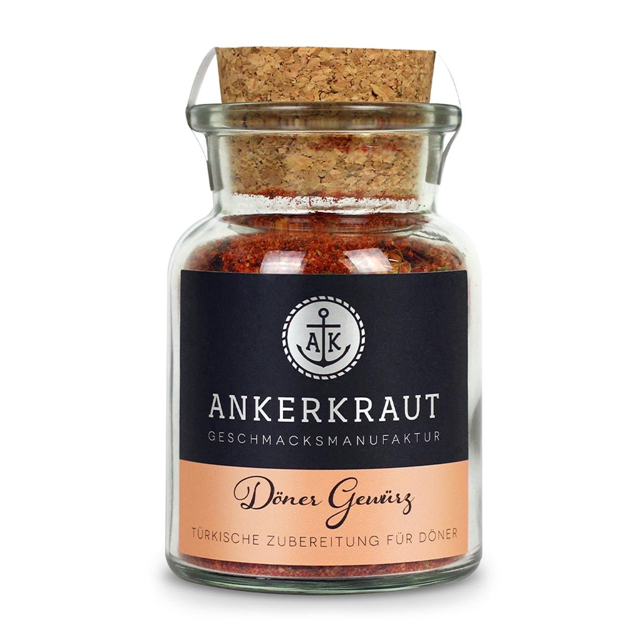 Ankerkraut Döner Gewürz, 90g Korkenglas - Grillstar.deAnkerkraut Döner Gewürz, 90g KorkenglasAnkerkrautGrillstar.de42603478963224260347896322