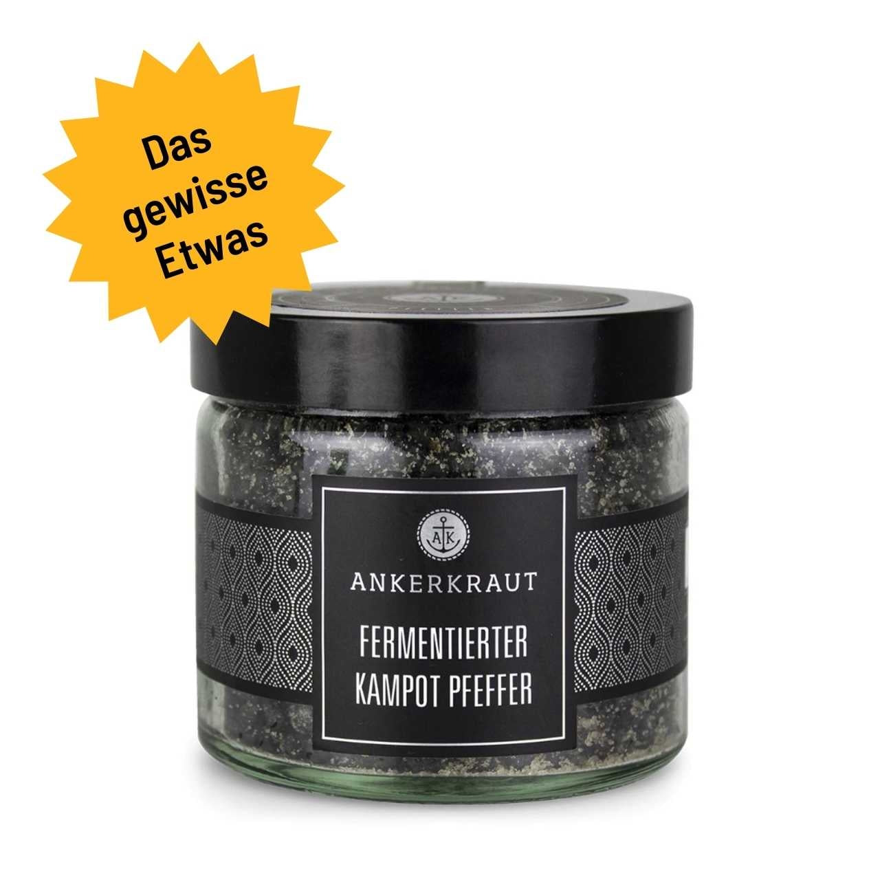 Ankerkraut Fermentierter Kampot Pfeffer, 150g Tiegel