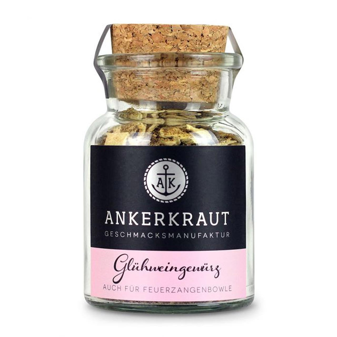 Ankerkraut Glühweingewürz, 60g Korkenglas