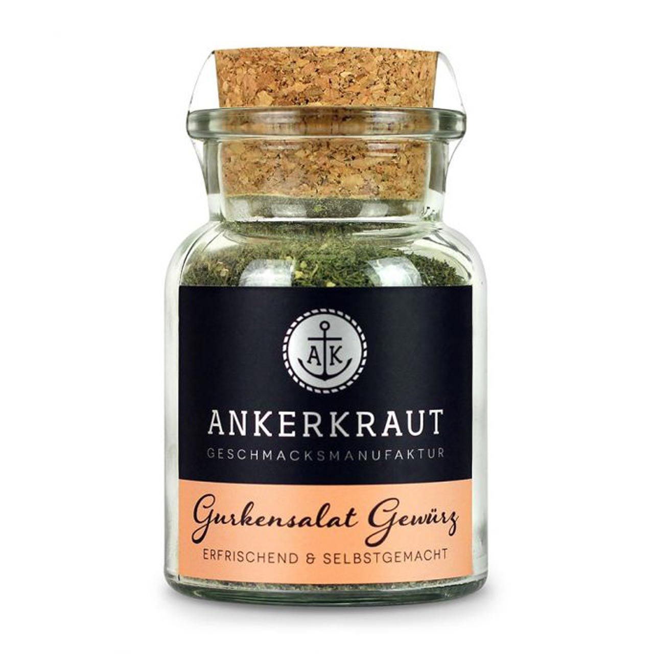 Ankerkraut Gurkensalat Gewürz, 60g Korkenglas - Grillstar.deAnkerkraut Gurkensalat Gewürz, 60g KorkenglasAnkerkrautGrillstar.de42603478935984260347893598