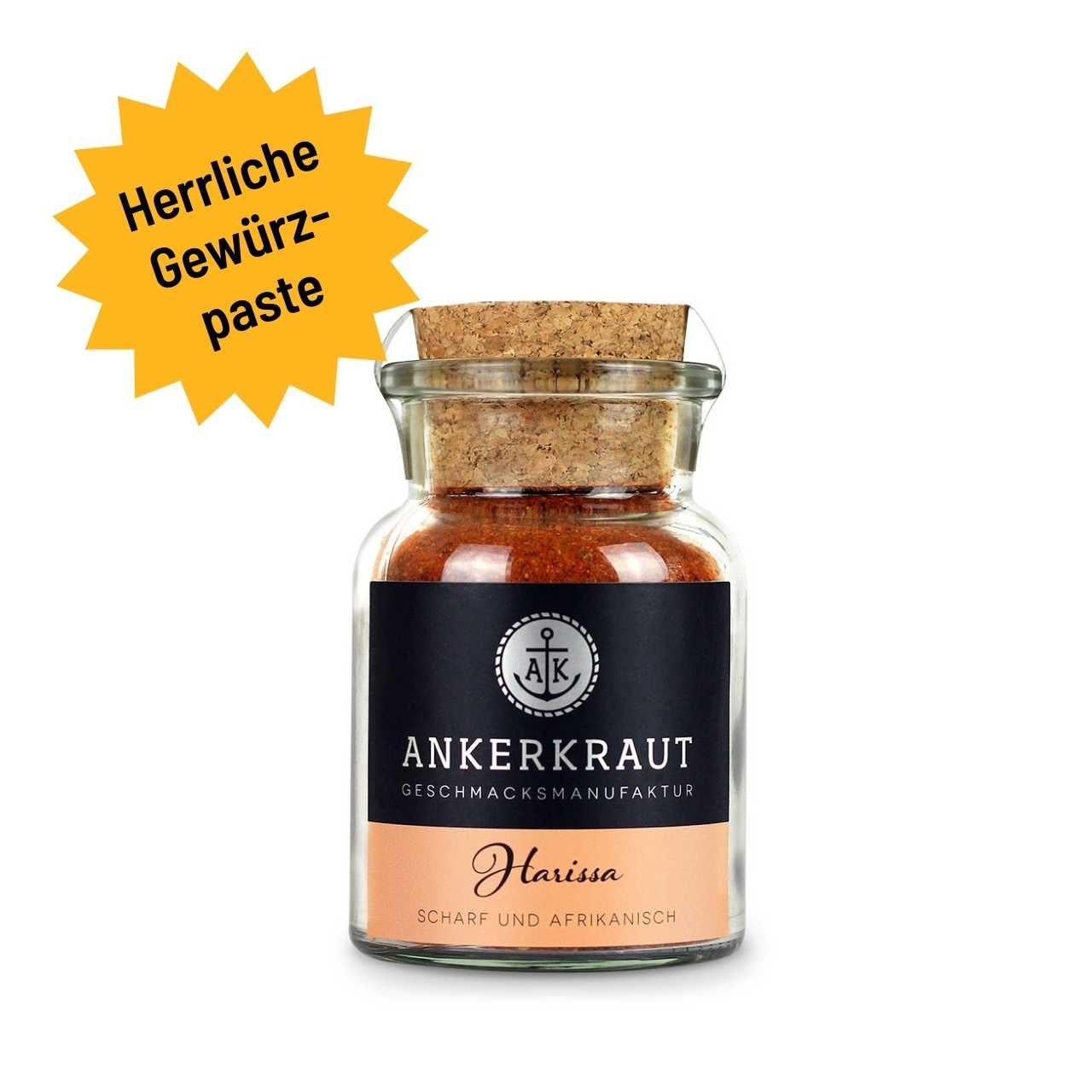 Ankerkraut Harissa, 90g Korkenglas