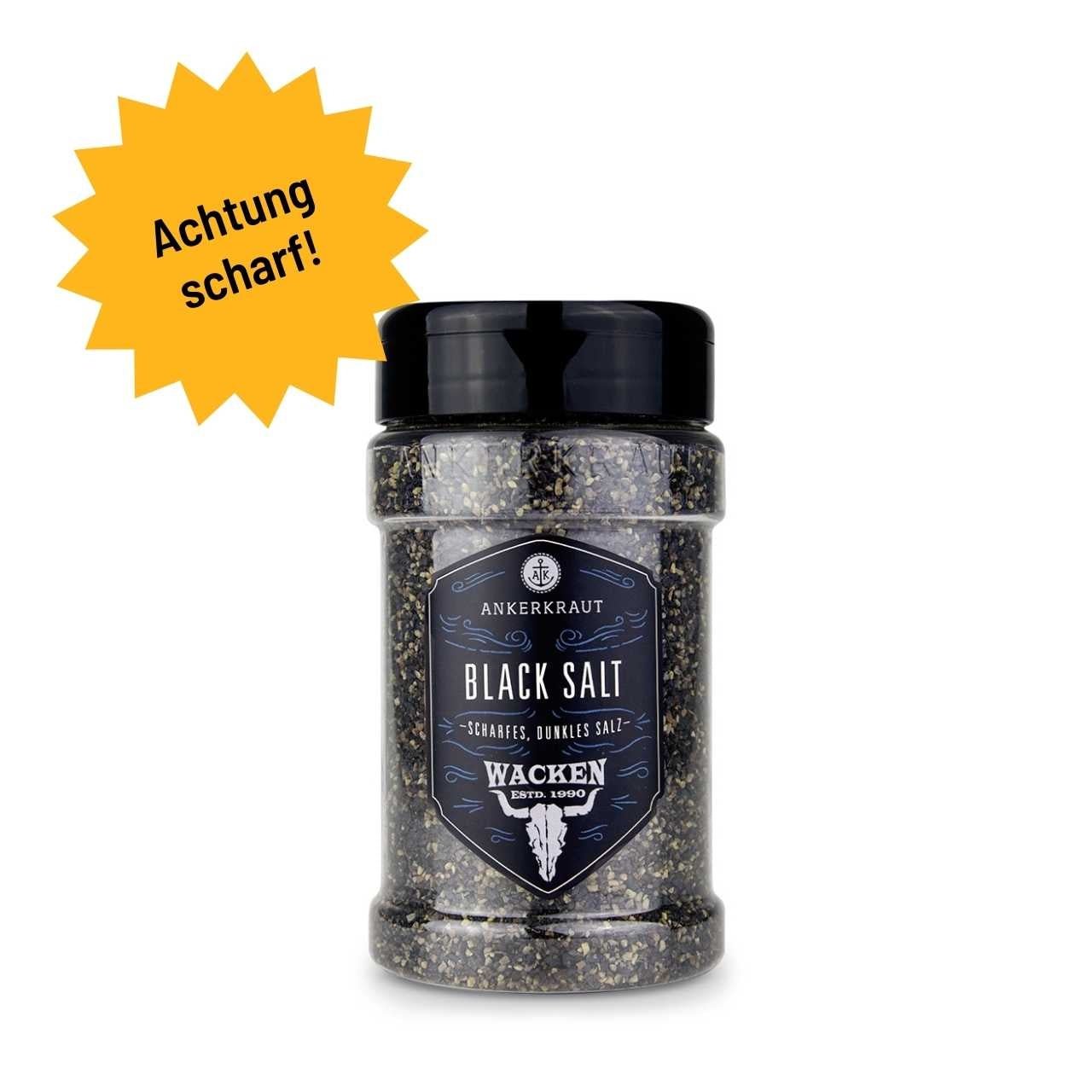 Ankerkraut Hot Black Salt, 280g Streuer - Grillstar.deAnkerkraut Hot Black Salt, 280g StreuerAnkerkrautGrillstar.de40629880081914062988008191