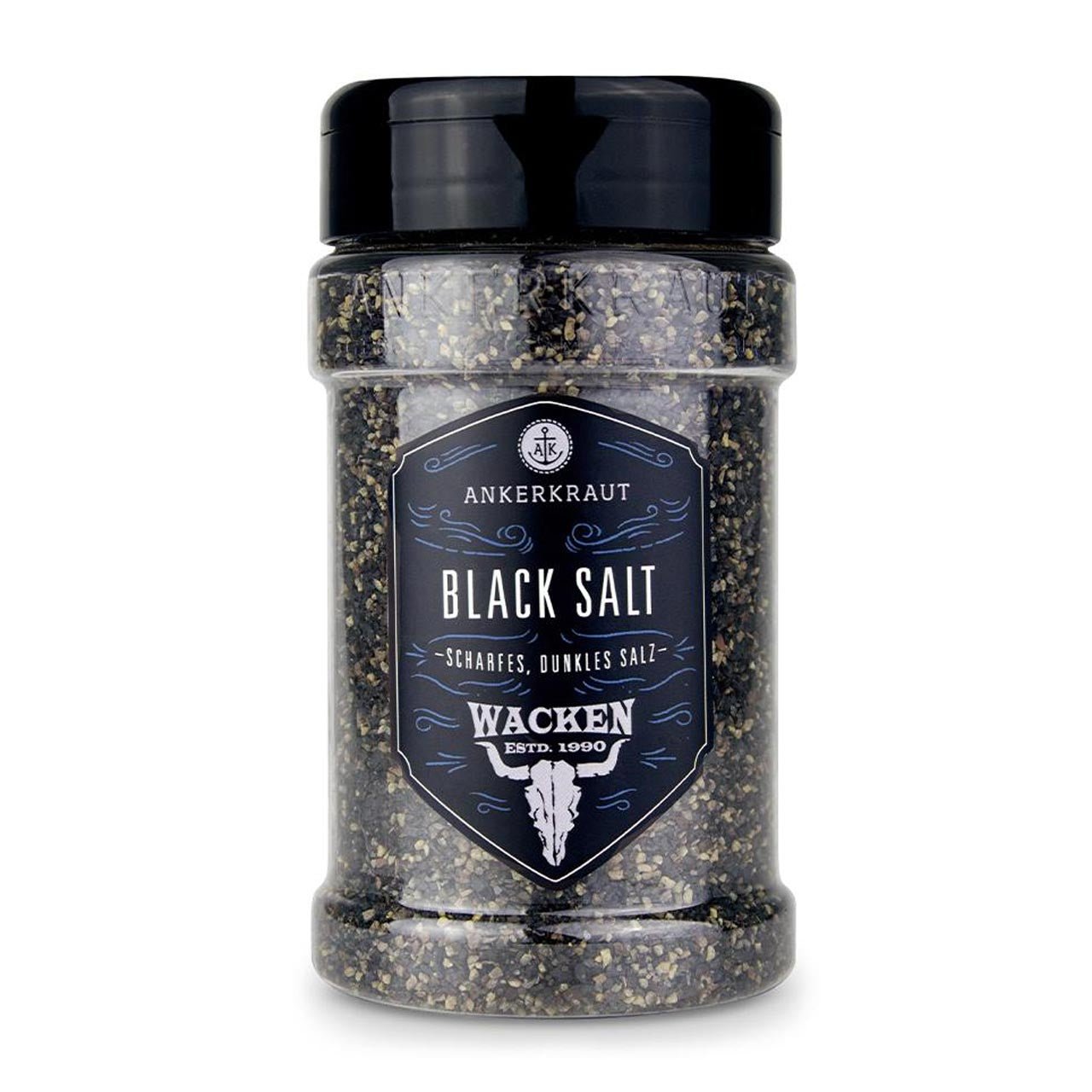 Ankerkraut Hot Black Salt, 280g Streuer - Grillstar.deAnkerkraut Hot Black Salt, 280g StreuerAnkerkrautGrillstar.de40629880081914062988008191