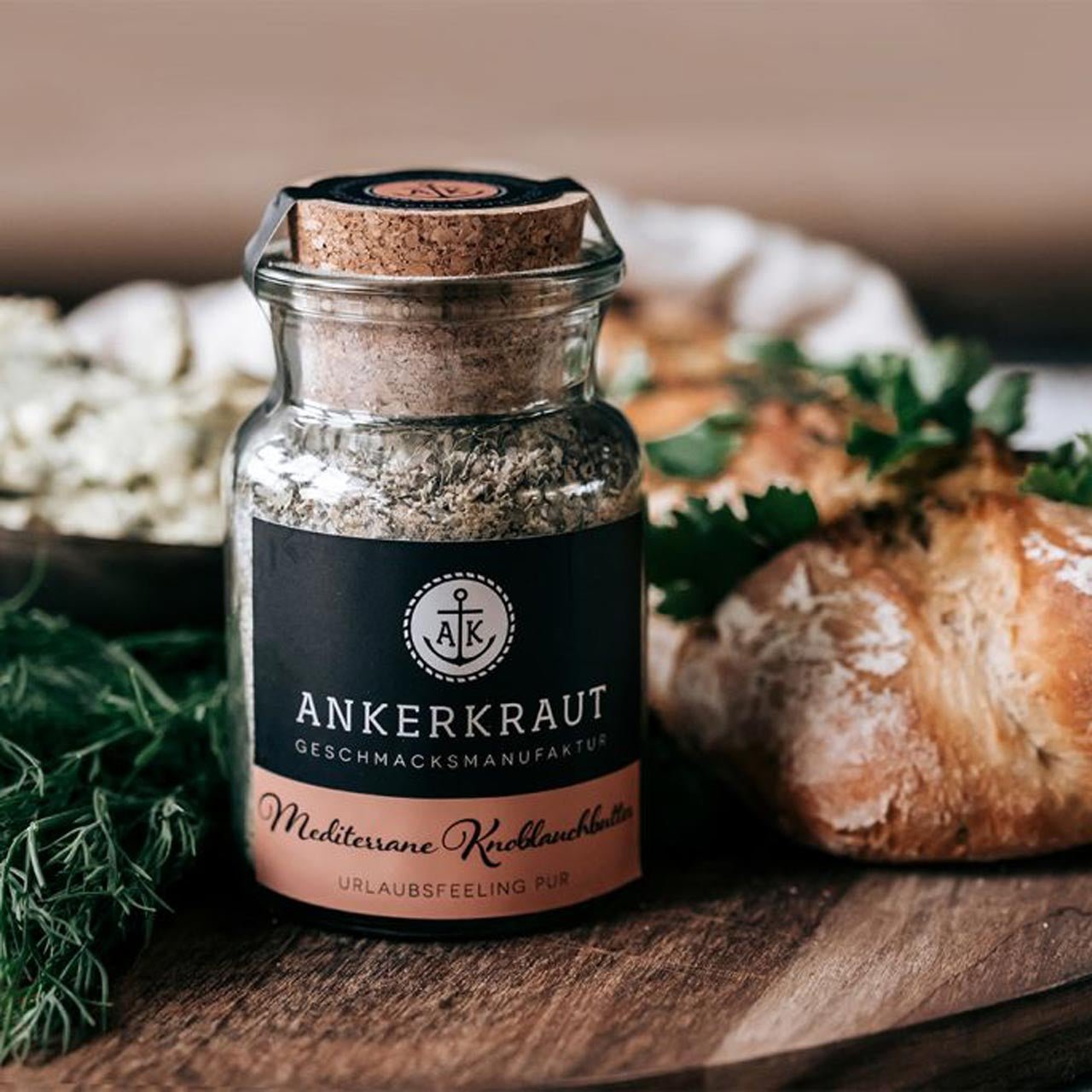 Ankerkraut Mediterrane Knoblauchbutter - Grillstar.deAnkerkraut Mediterrane KnoblauchbutterAnkerkrautGrillstar.de40629888406614062988840661