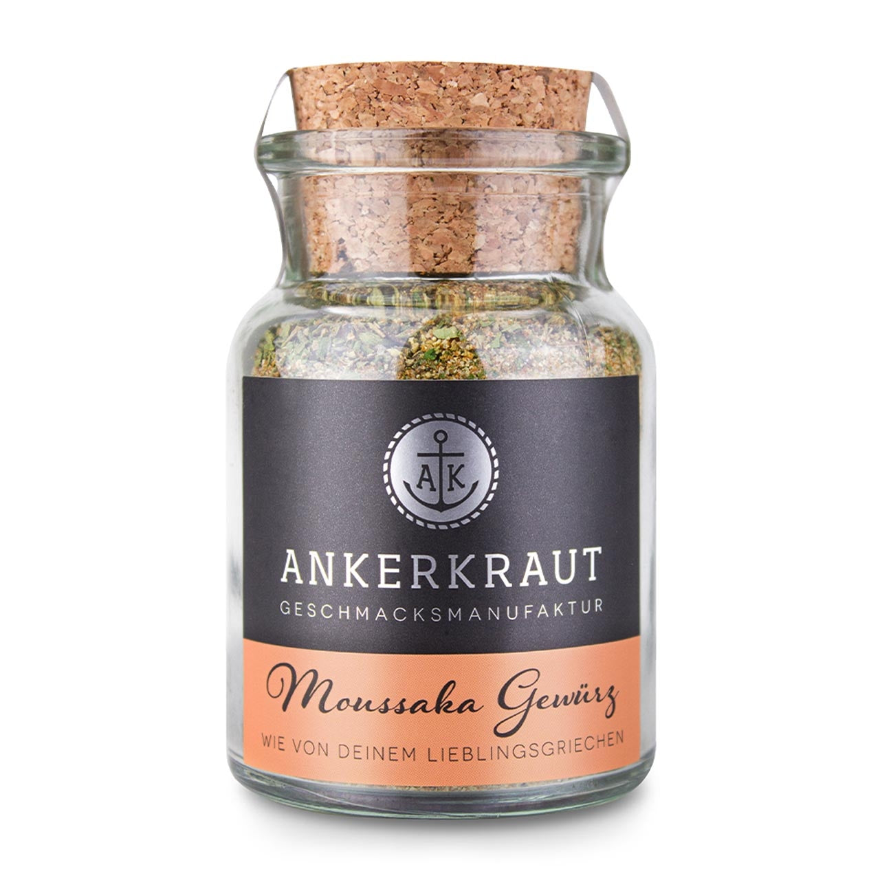 Ankerkraut Moussaka Gewürz, 80g Korkenglas