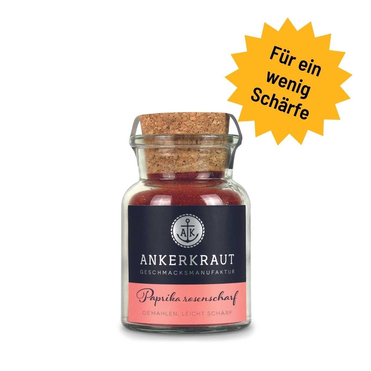 Ankerkraut Paprika rosenscharf, 60g Korkenglas - Grillstar.deAnkerkraut Paprika rosenscharf, 60g KorkenglasAnkerkrautGrillstar.de42605479951394260547995139