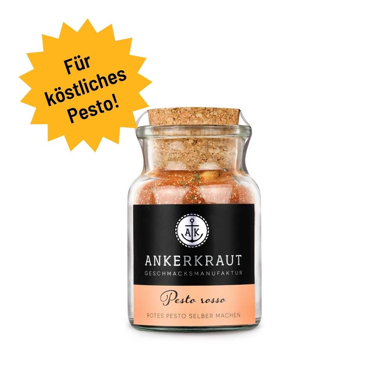 Ankerkraut Pesto Rosso, 100g Korkenglas