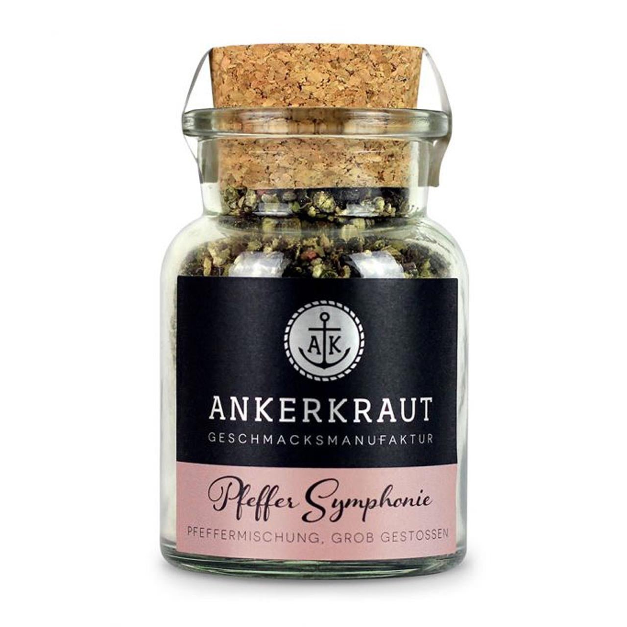 Ankerkraut Pfeffer Symphonie, 70g Korkenglas - Grillstar.deAnkerkraut Pfeffer Symphonie, 70g KorkenglasAnkerkrautGrillstar.de42603478906344260347890634