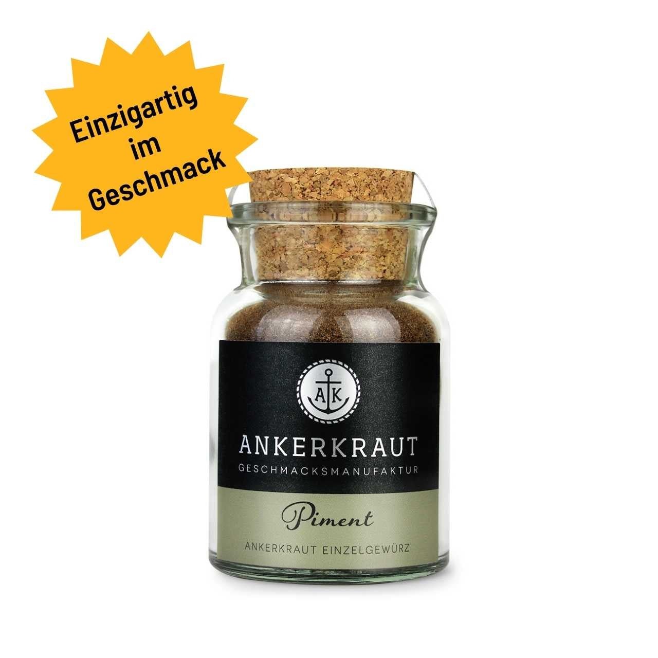 Ankerkraut Piment, 65g Korkenglas - Grillstar.deAnkerkraut Piment, 65g KorkenglasAnkerkrautGrillstar.de42605479950924260547995092