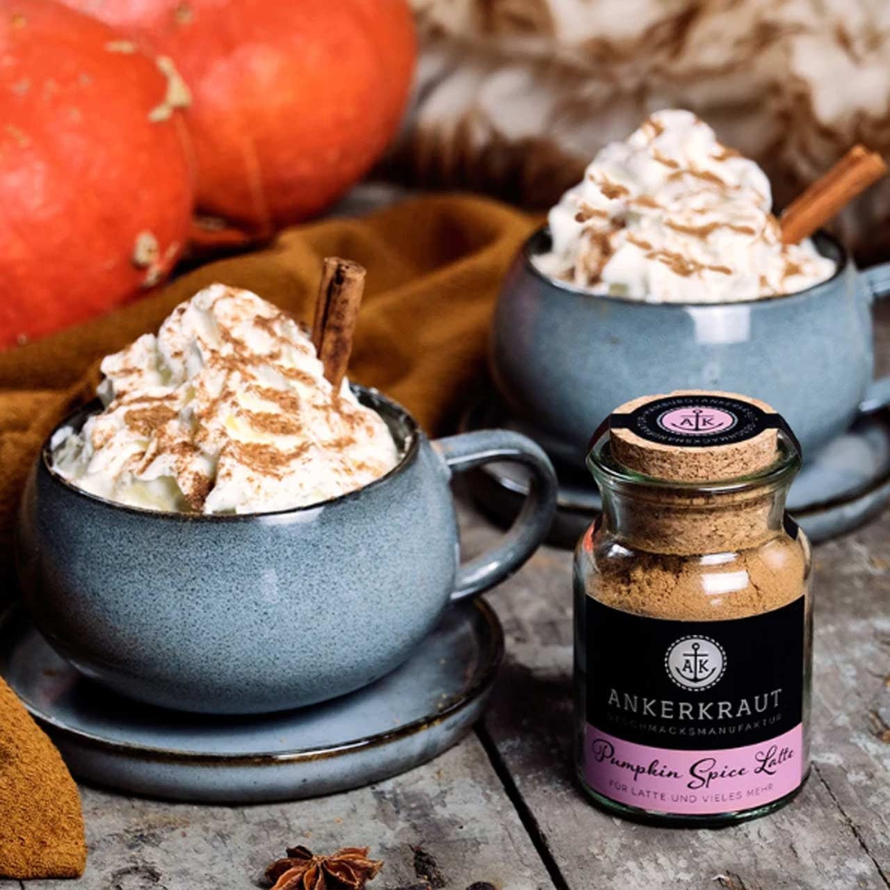 Ankerkraut Pumpkin Spice Latte, 85g Korkenglas - Grillstar.deAnkerkraut Pumpkin Spice Latte, 85g KorkenglasAnkerkrautGrillstar.de40629888411634062988841163