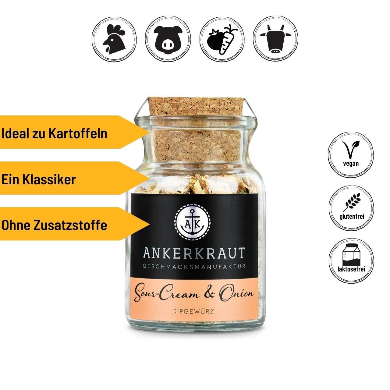 Ankerkraut Sour - Cream & Onion - Grillstar.deAnkerkraut Sour - Cream & OnionAnkerkrautGrillstar.de42603478922874260347892287