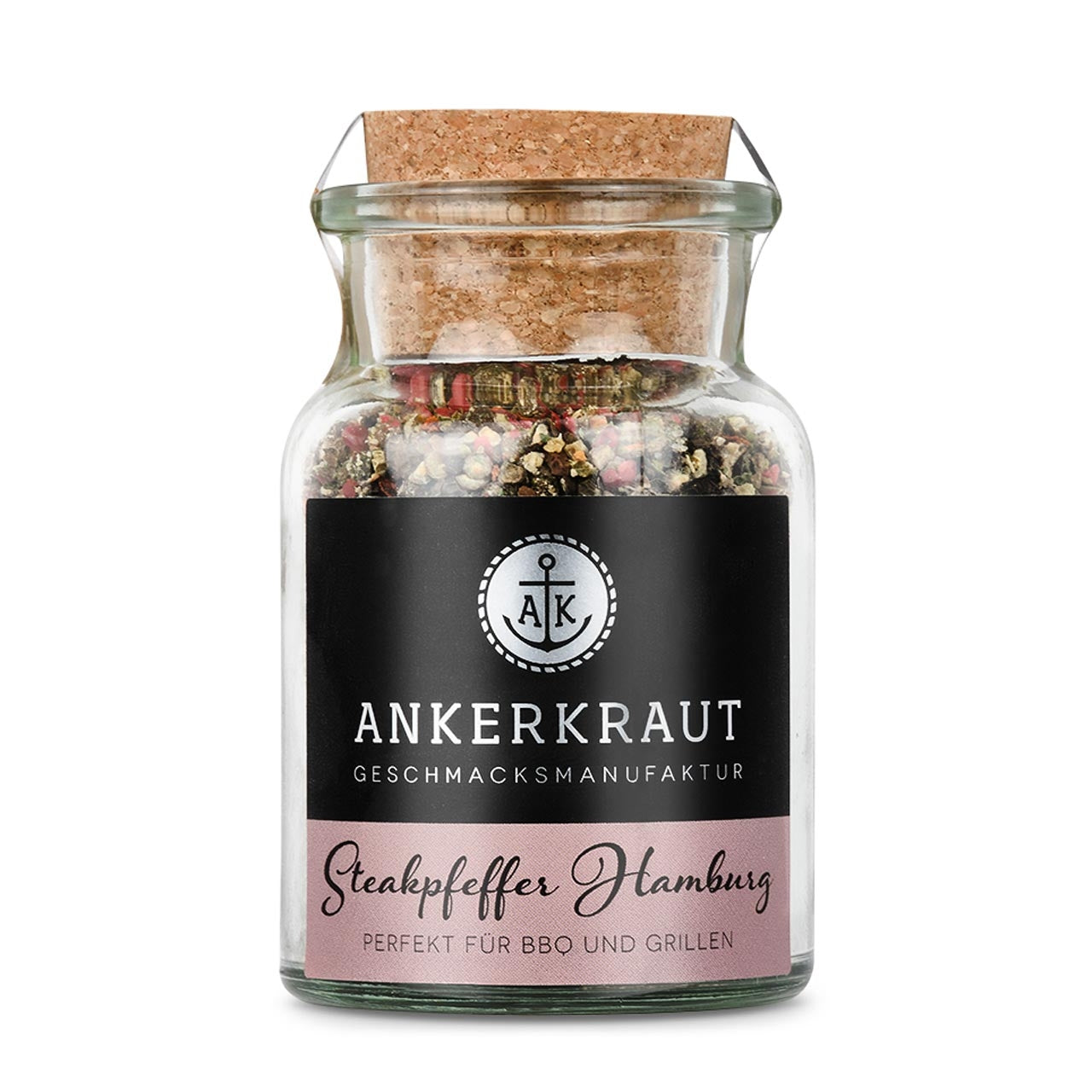 Ankerkraut Steakpfeffer Hamburg, 80g Korkenglas