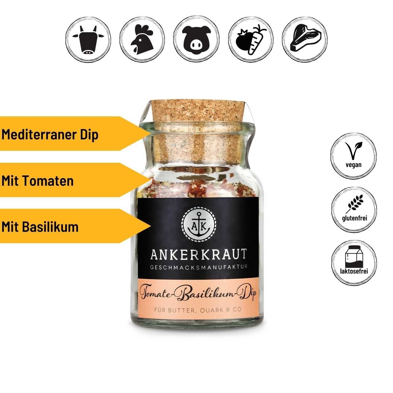 Ankerkraut Tomate - Basilikum Dip - Grillstar.deAnkerkraut Tomate - Basilikum DipAnkerkrautGrillstar.de40629880079894062988007989