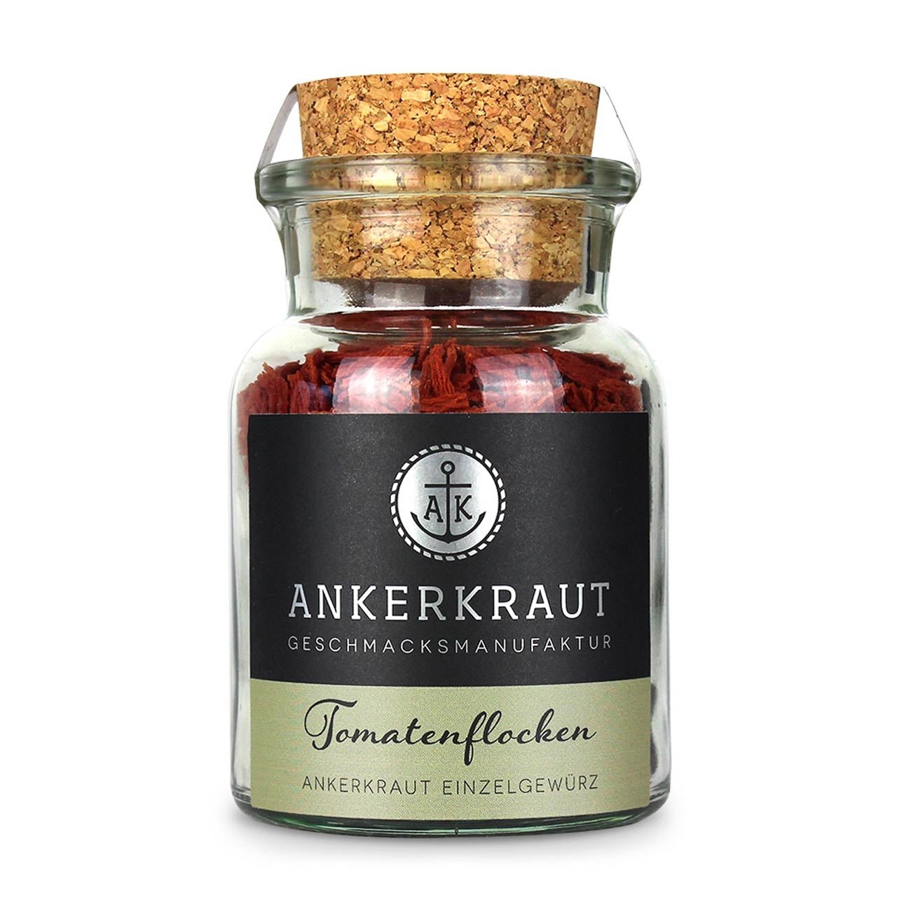 Ankerkraut Tomatenflocken, 55g Korkenglas - Grillstar.deAnkerkraut Tomatenflocken, 55g KorkenglasAnkerkrautGrillstar.de42605479919194260547991919