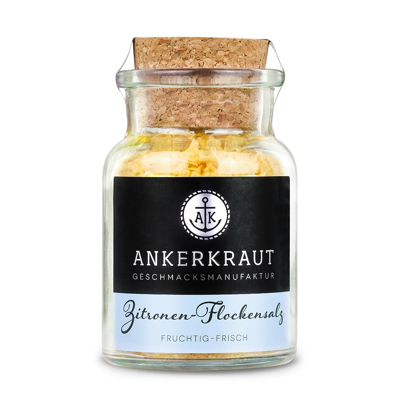 Ankerkraut Zitronen - Flockensalz, 100g Korkenglas - Grillstar.deAnkerkraut Zitronen - Flockensalz, 100g KorkenglasAnkerkrautGrillstar.de40629888400364062988840036