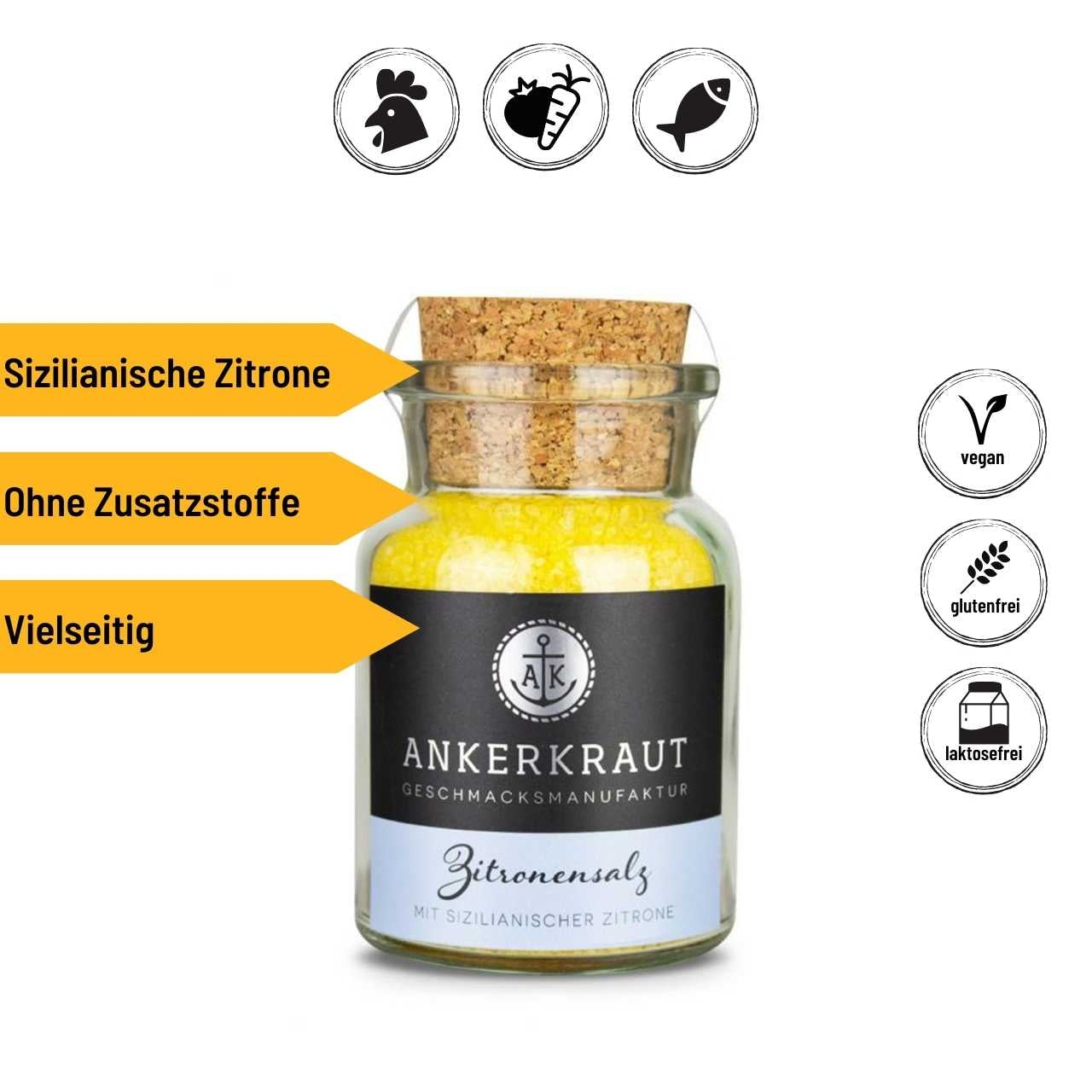 Ankerkraut Zitronensalz