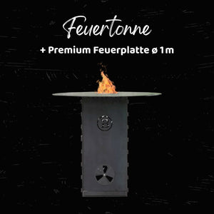 Babossa Feuertonne mit Feuerplatte & Wokkrone, Steckbar Cortenstahl - Grillstar.deBabossa Feuertonne mit Feuerplatte & Wokkrone, Steckbar CortenstahlBabossaGrillstar.de