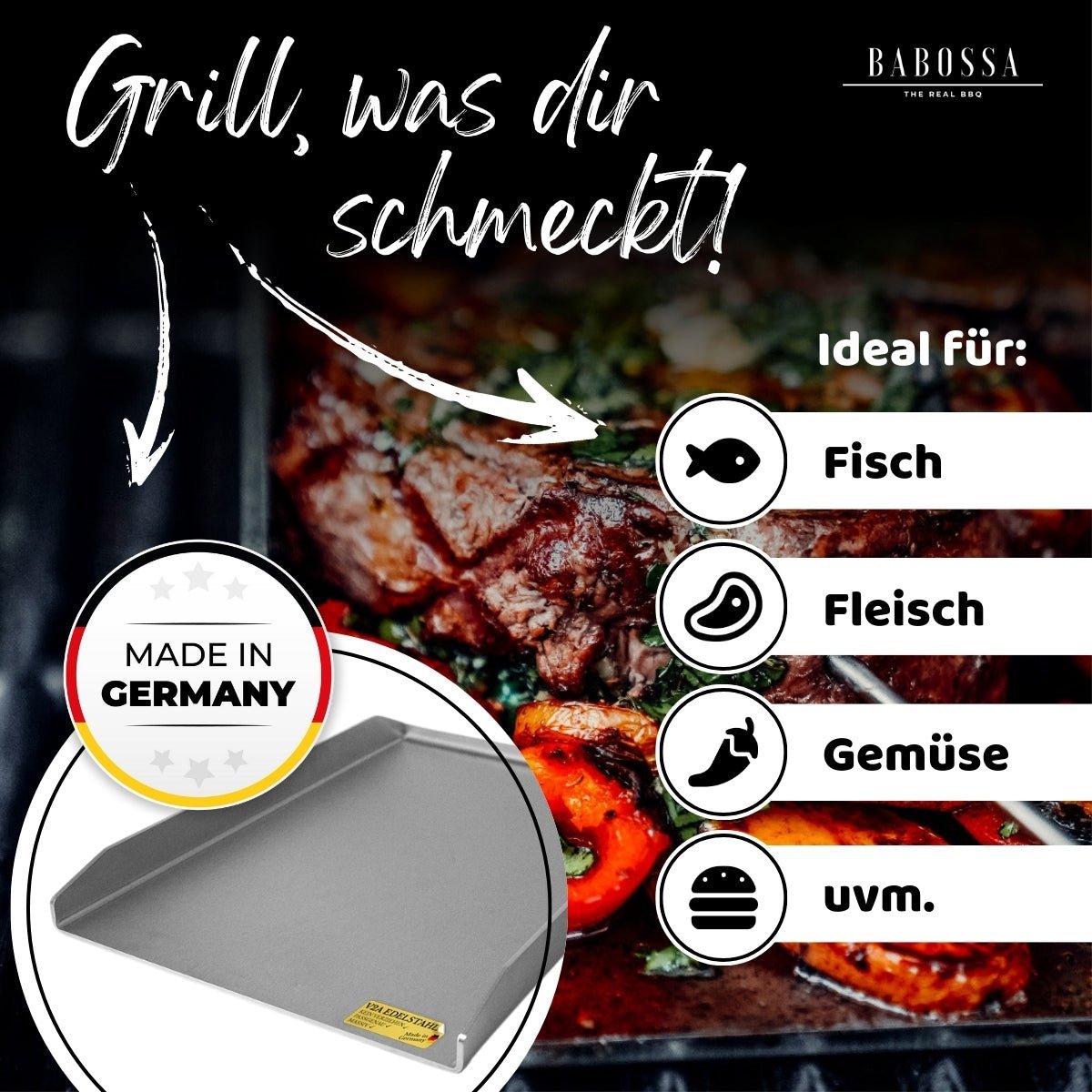 Babossa Plancha, Napoleon Rogue & Prestige PRO - Grillstar.deBabossa Plancha, Napoleon Rogue & Prestige PROBABOSSAGrillstar.de