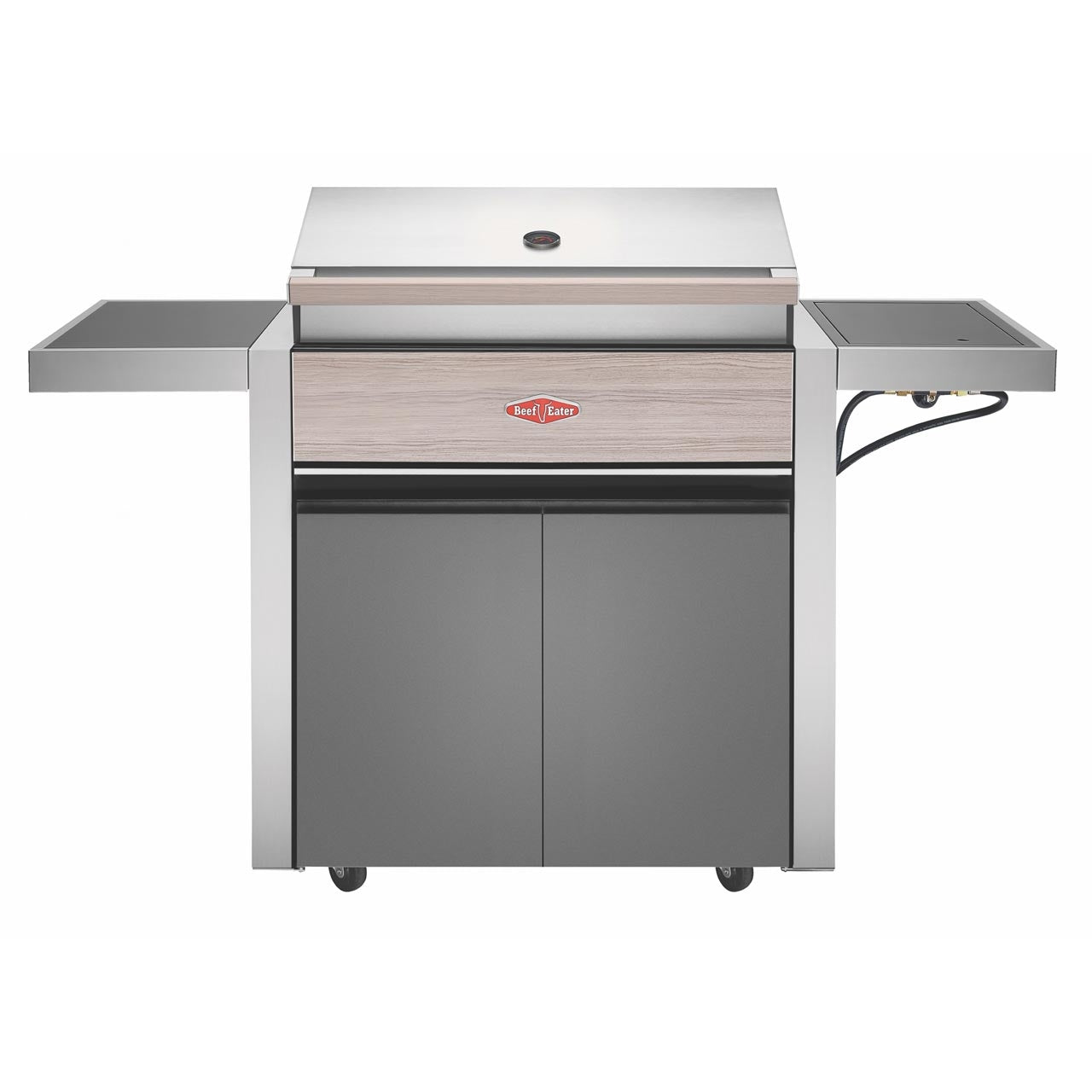 BeefEater 1500 Serie - 4 Brenner Grillwagen inkl. Seitenbrenner