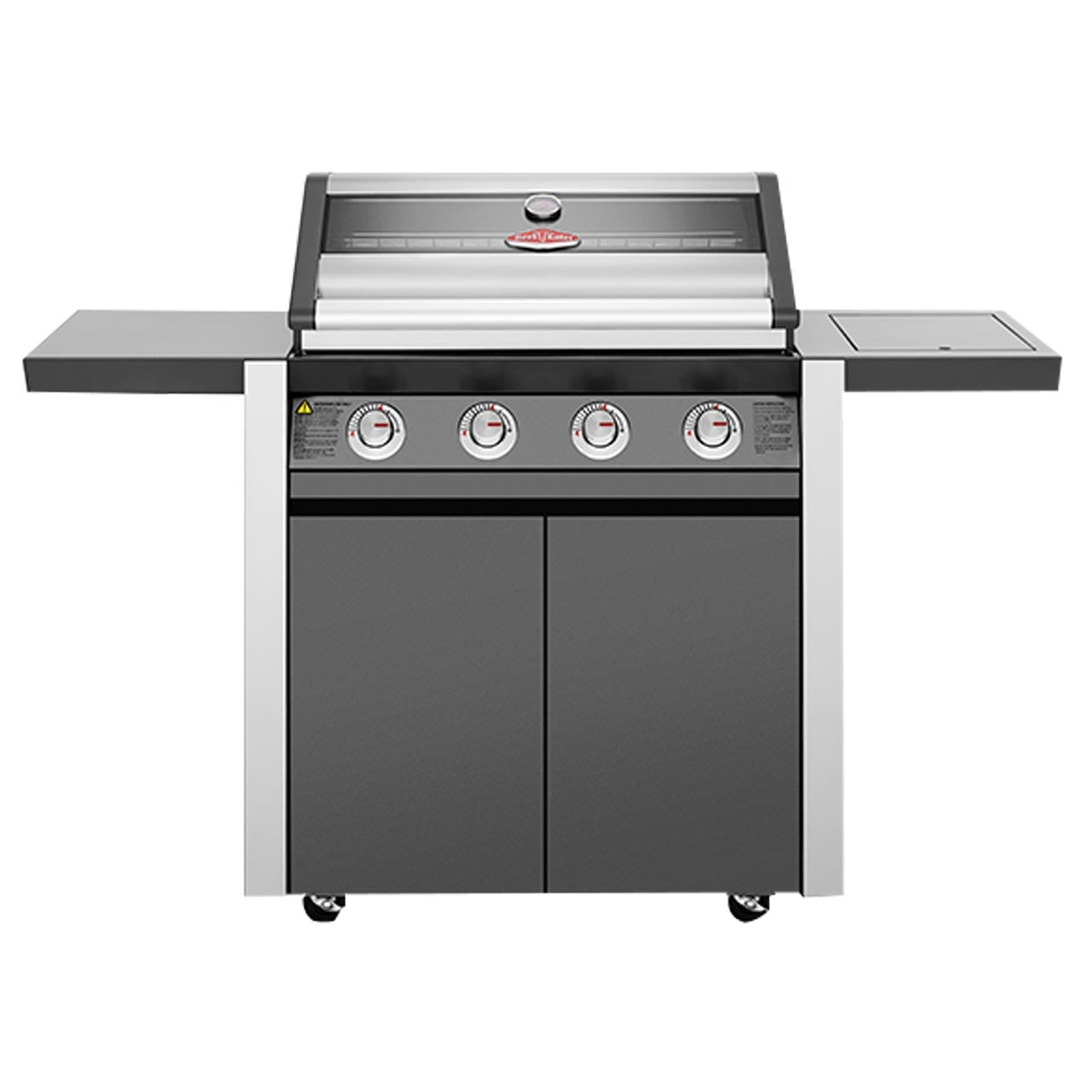 BeefEater 1600E Serie - 4 Brenner Grillwagen inkl. Seitenbrenner