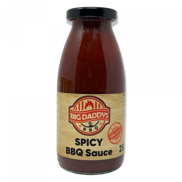 Big Daddys BBQ Spicy BBQ Sauce, 250ml - Grillstar.deBig Daddys BBQ Spicy BBQ Sauce, 250mlBig Daddys BBQGrillstar.debd410602504260769220729