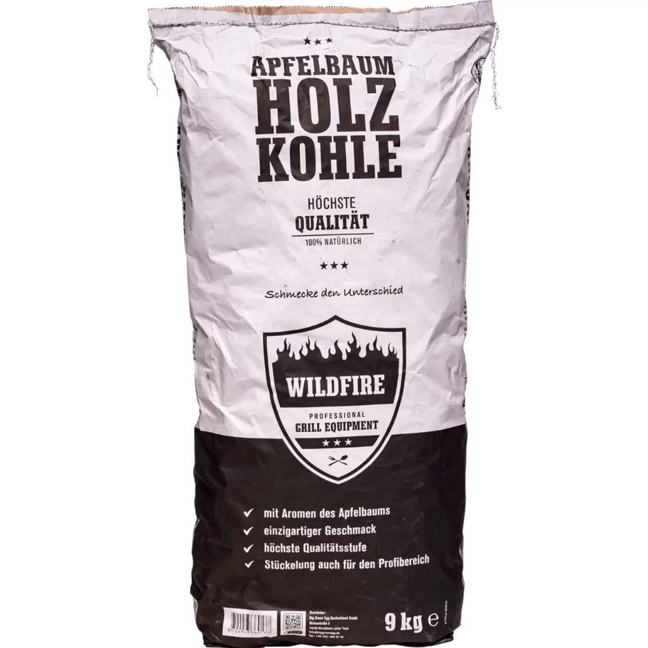 Big Green Egg Aromaholzkohle Wildfire, Apfel