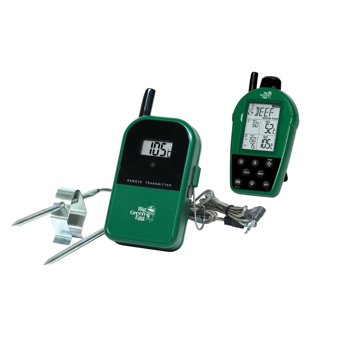 Big Green Egg Funkthermometer mit 2 Fühlern - Grillstar.deBig Green Egg Funkthermometer mit 2 FühlernBig Green EggGrillstar.deBGE - 1163830665719116383