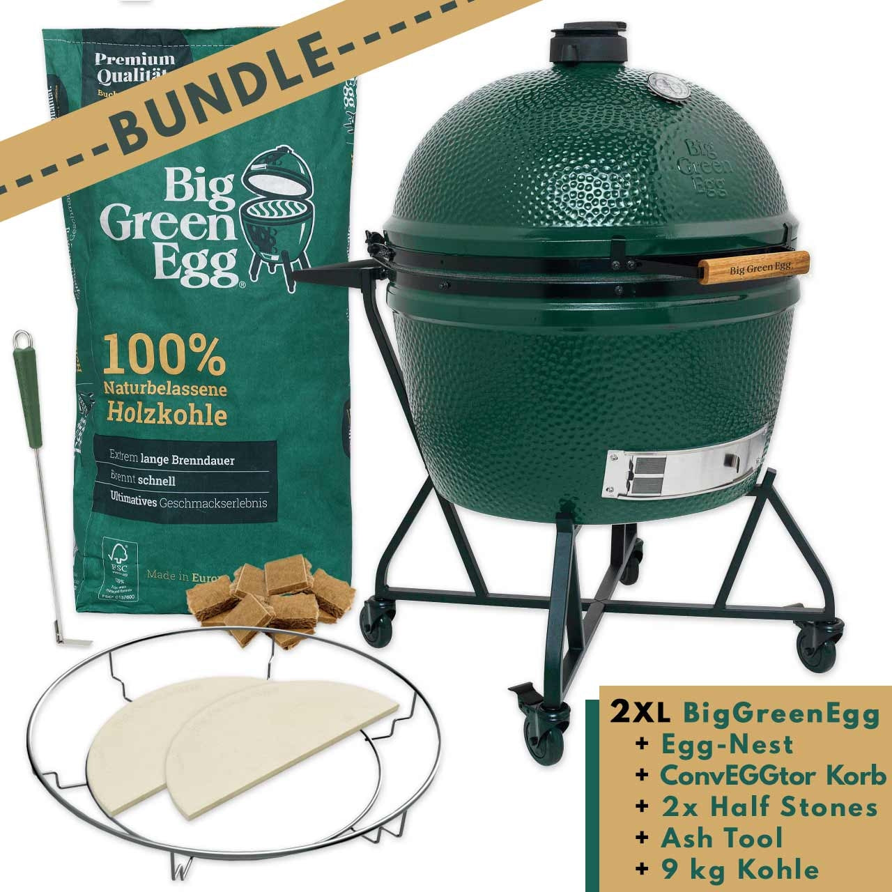 Big Green Egg Starter-Paket, 2XL