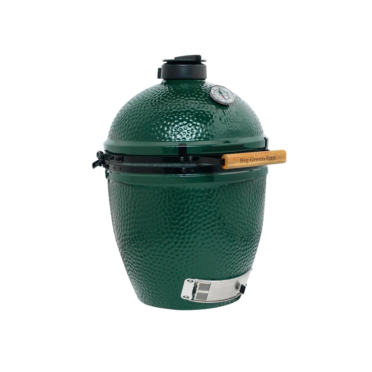 Big Green Egg Starter-Paket, Large, 46 cm Edelstahlrost, hochwertige Nasa Keramik, Nest mit robusten Schwenkrädern