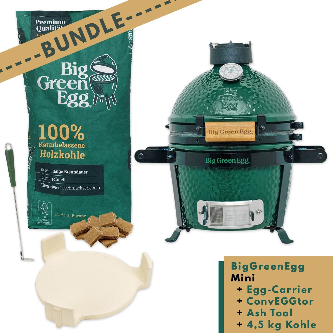 Big Green Egg Starter-Paket, Mini