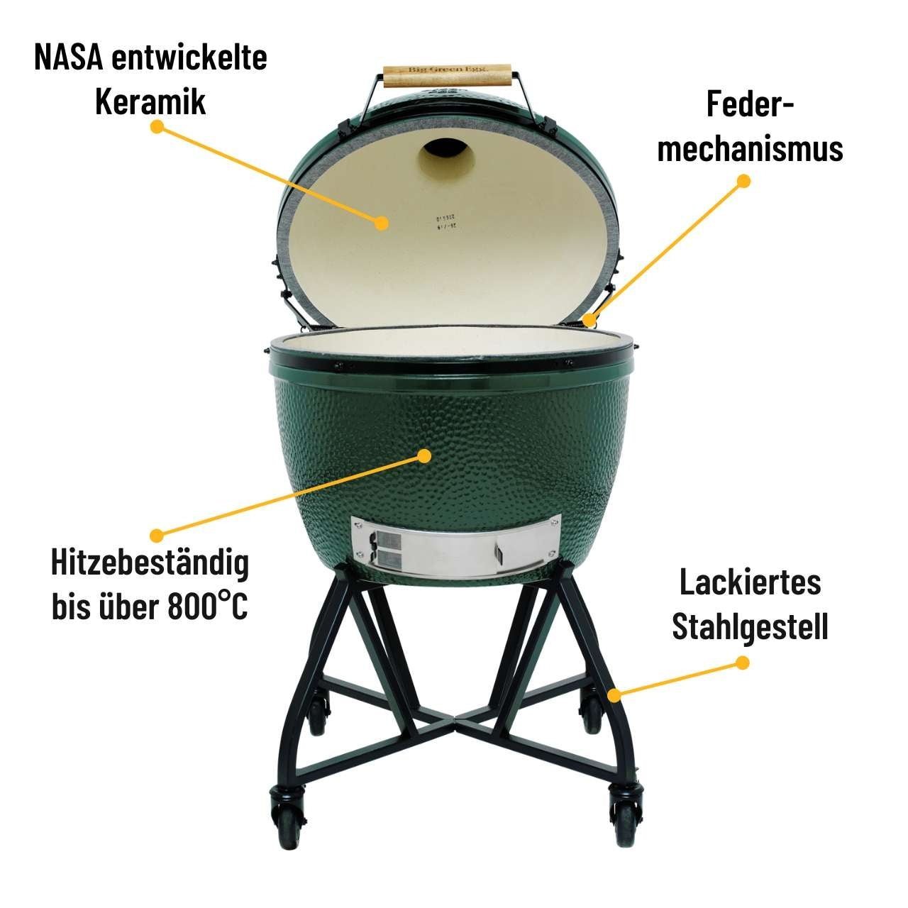 Big Green Egg XL EGG Starter Paket - inkl. LOOFTLIGHTER und NEST (6+1 - teilig) - Grillstar.deBig Green Egg XL EGG Starter Paket - inkl. LOOFTLIGHTER und NEST (6+1 - teilig)Big Green EggGrillstar.deAXLHD32500003203609