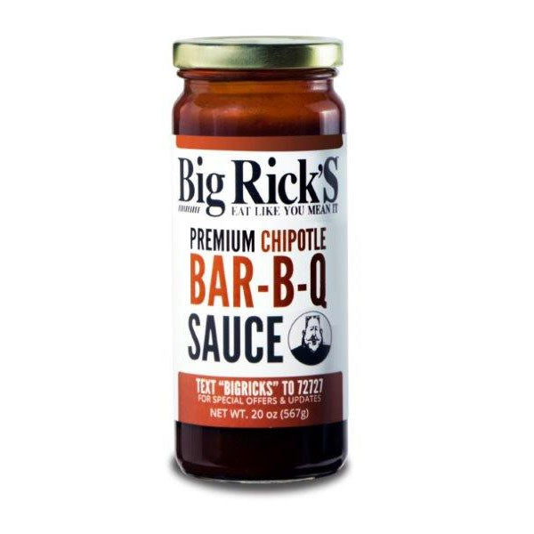 Big Rick's Chipotle BBQ-Sauce, 567g