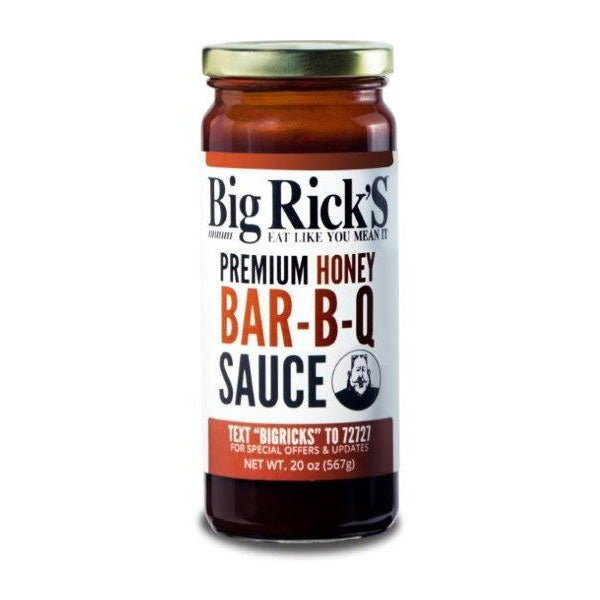 Big Rick's Honey Bar - B - Que Sauce, 567g - Grillstar.deBig Rick's Honey Bar - B - Que Sauce, 567gBig Rick'sGrillstar.dere163212764540407803