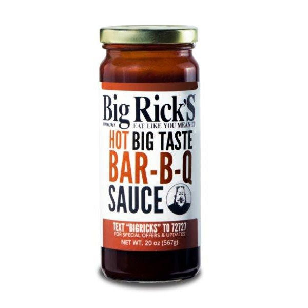 Big Rick's Hot Bar-B-Que Sauce, 567g