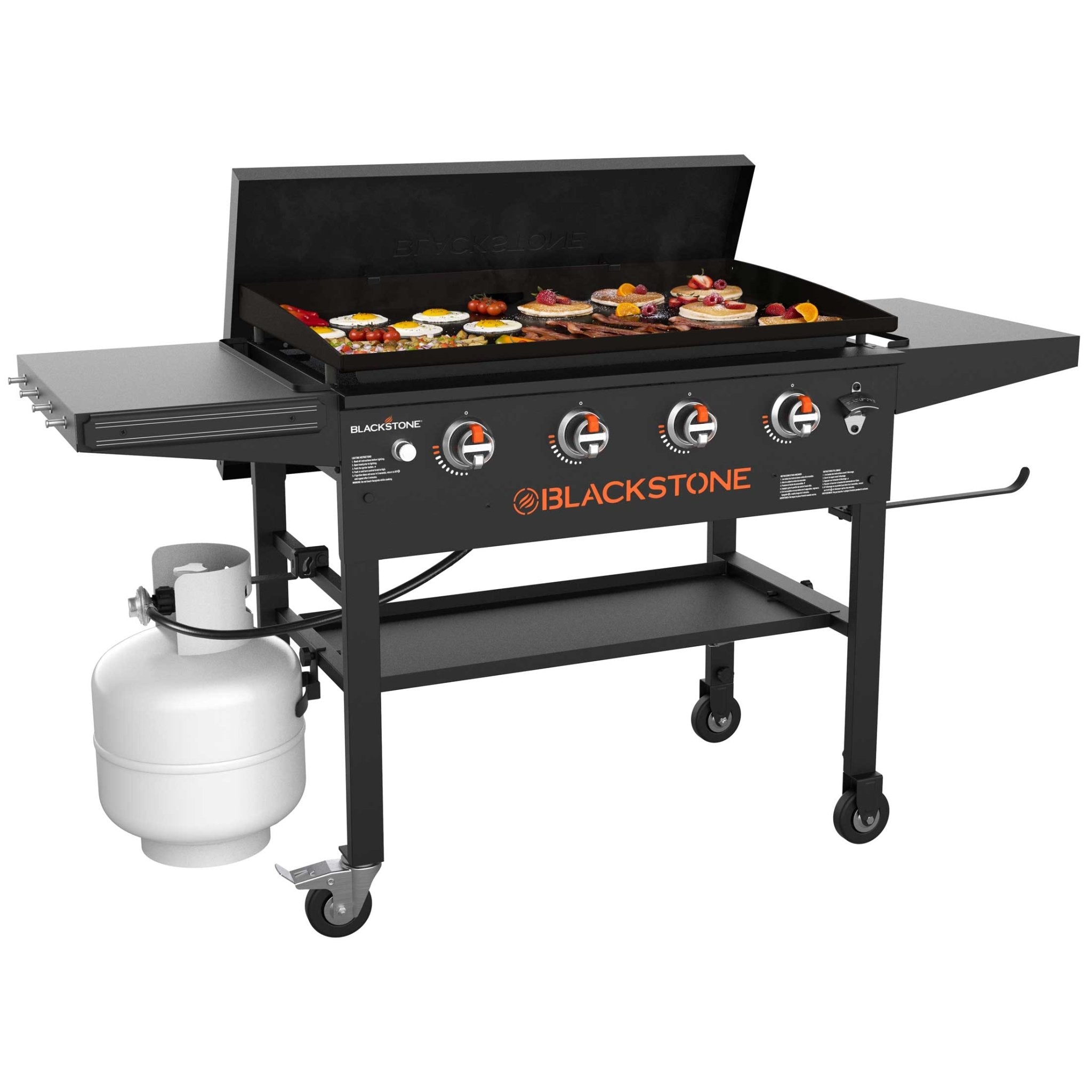 Blackstone 36″ Griddle Grillstation mit 4 Brennern mit Hardcover - Grillstar.deBlackstone 36″ Griddle Grillstation mit 4 Brennern mit HardcoverBlackstoneGrillstar.de