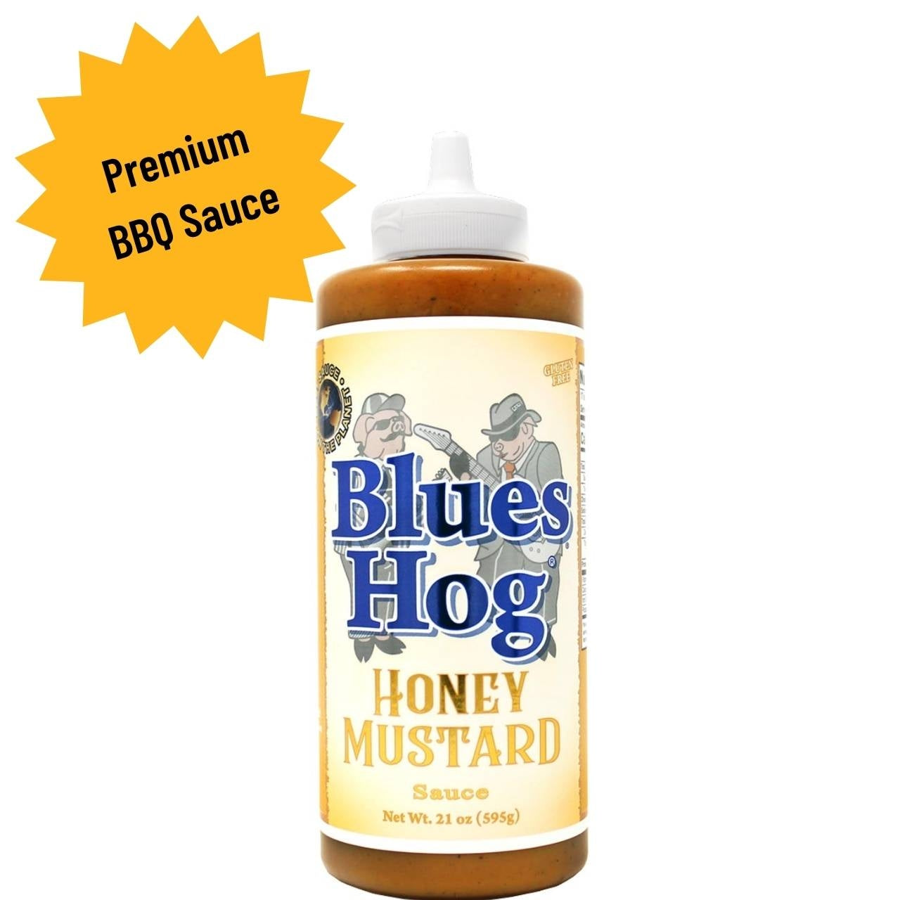 Blues Hog Honey Mustard Sauce, Squeeze Flasche