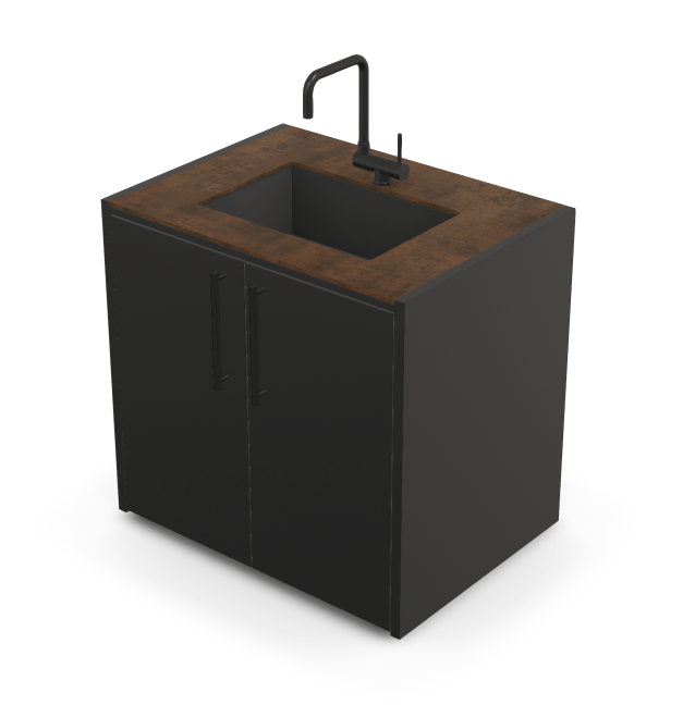 Brabura CT 90 Waschbeckenmodul - Grillstar.deBrabura CT 90 WaschbeckenmodulBraburaGrillstar.de