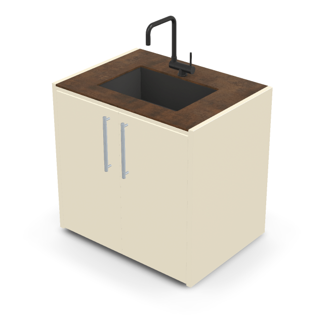 Brabura CT 90 Waschbeckenmodul - Grillstar.deBrabura CT 90 WaschbeckenmodulBraburaGrillstar.de