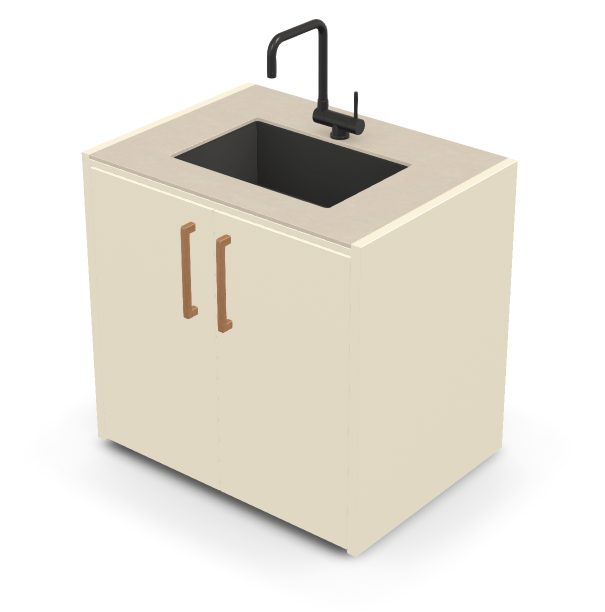 Brabura CT 90 Waschbeckenmodul - Grillstar.deBrabura CT 90 WaschbeckenmodulBraburaGrillstar.de