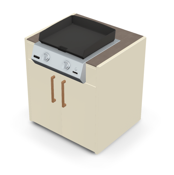 Brabura KC 80 Plancha Körper - Grillstar.deBrabura KC 80 Plancha KörperBraburaGrillstar.de