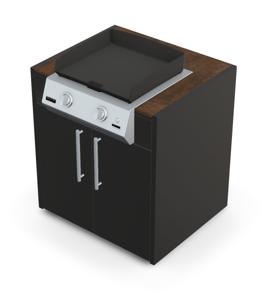 Brabura KC 80 Plancha Körper - Grillstar.deBrabura KC 80 Plancha KörperBraburaGrillstar.de