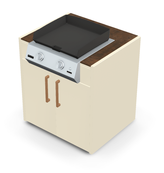 Brabura KC 80 Plancha Körper - Grillstar.deBrabura KC 80 Plancha KörperBraburaGrillstar.de