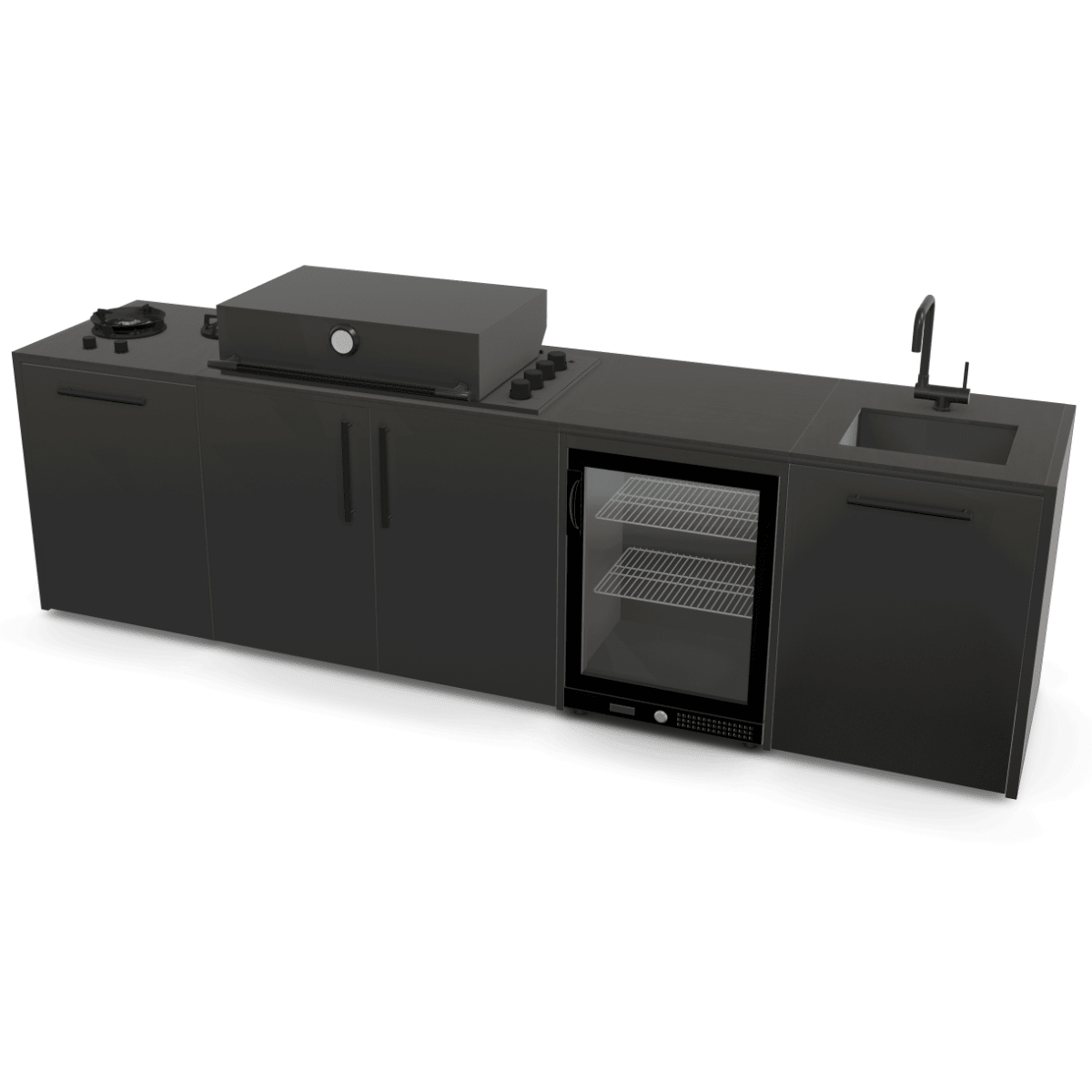 Brabura The Allrounder ONE All Black - Grillstar.deBrabura The Allrounder ONE All BlackBraburaGrillstar.de