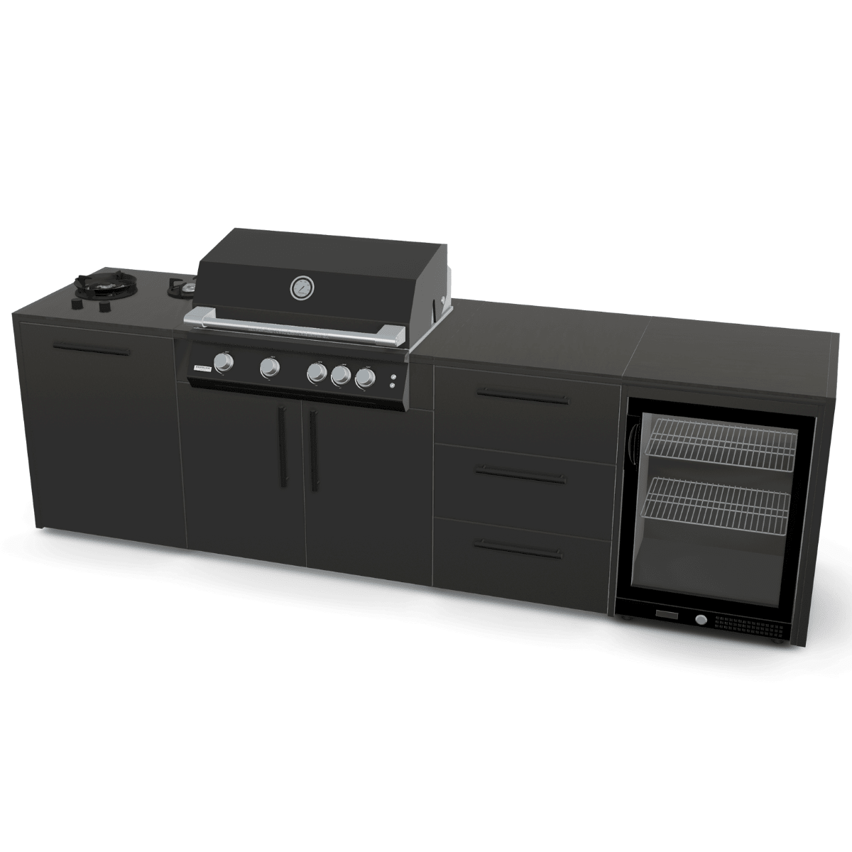 Brabura The Backyard TWO All Black - Grillstar.deBrabura The Backyard TWO All BlackBraburaGrillstar.de