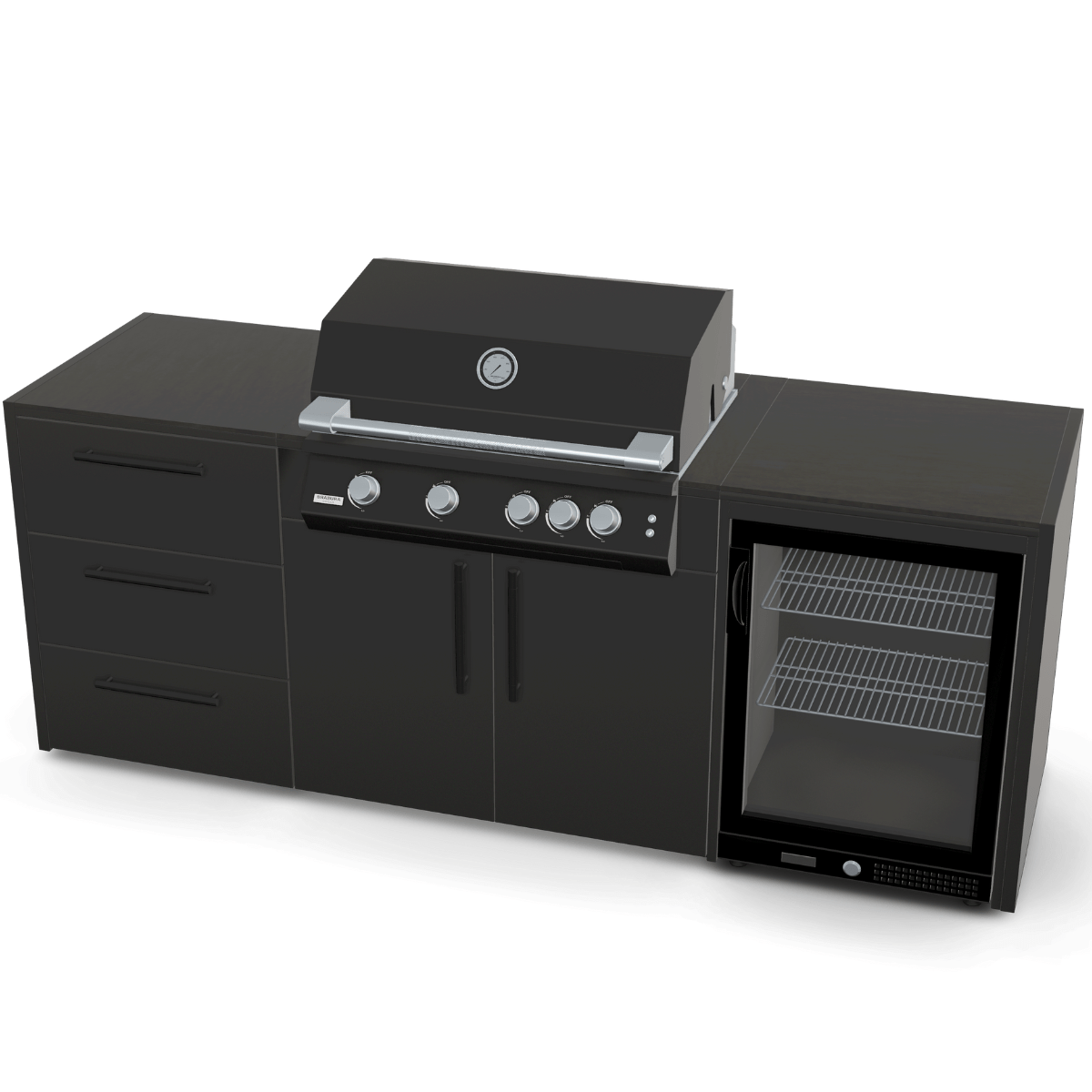 Brabura The Basic ONE All Black - Grillstar.deBrabura The Basic ONE All BlackBraburaGrillstar.de