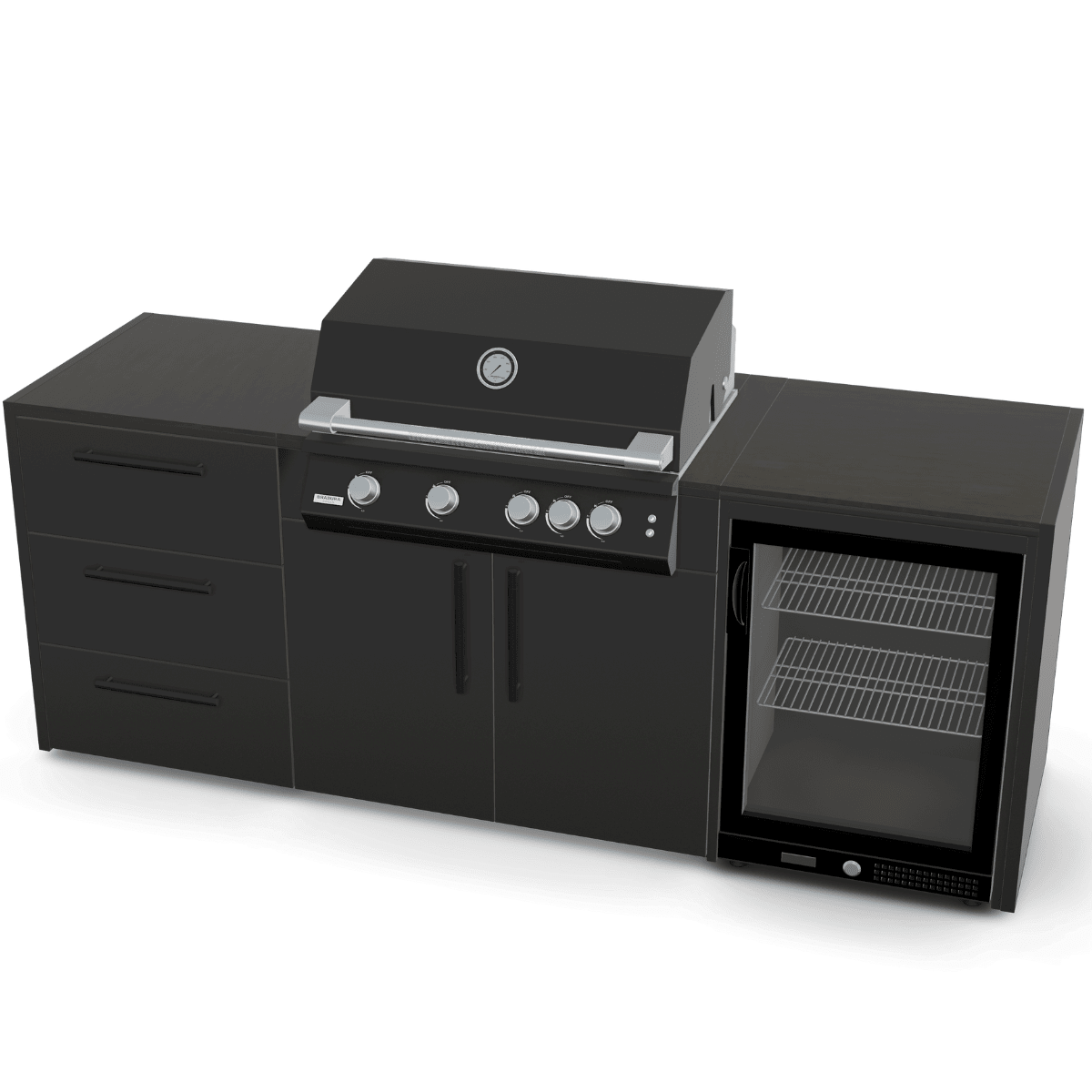 Brabura The Basic ONE All Black - Grillstar.deBrabura The Basic ONE All BlackBraburaGrillstar.de