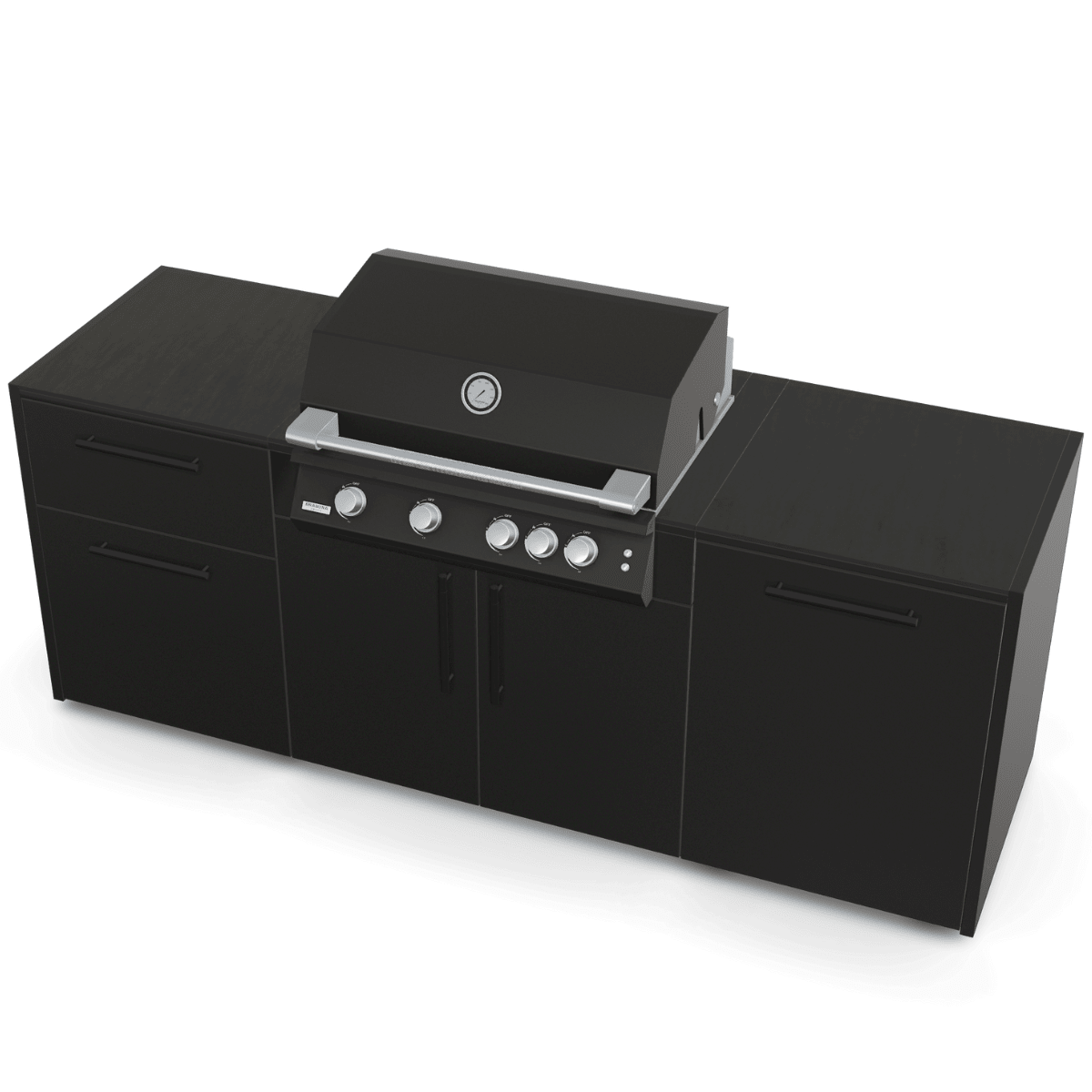 Brabura The Basic TWO All Black - Grillstar.deBrabura The Basic TWO All BlackBraburaGrillstar.de