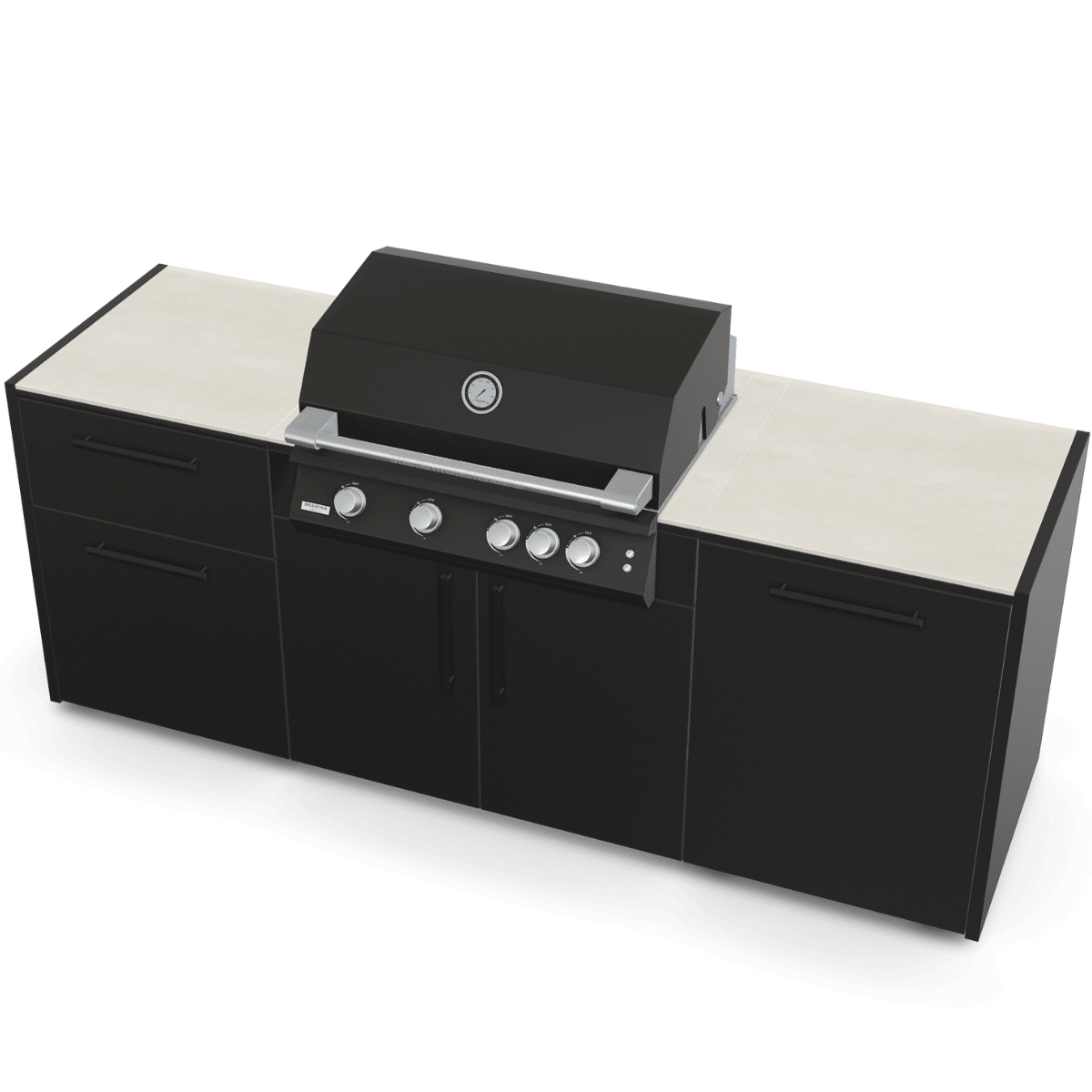 Brabura The Basic TWO Black & White - Grillstar.deBrabura The Basic TWO Black & WhiteBraburaGrillstar.de