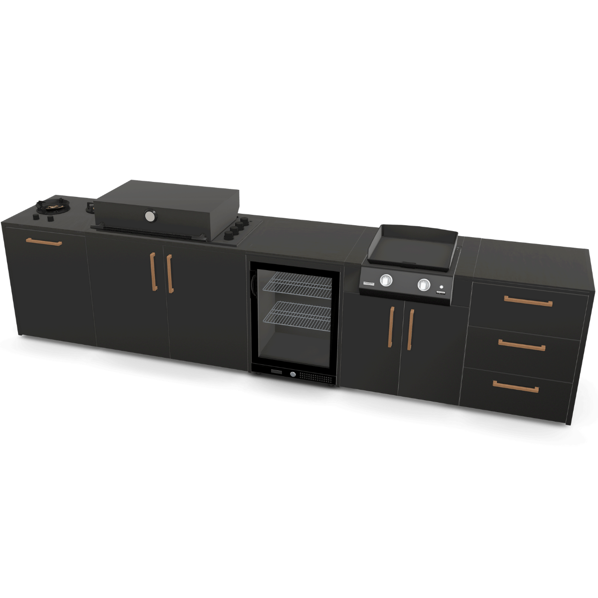 Brabura The Explorer All Black - Grillstar.deBrabura The Explorer All BlackBraburaGrillstar.de