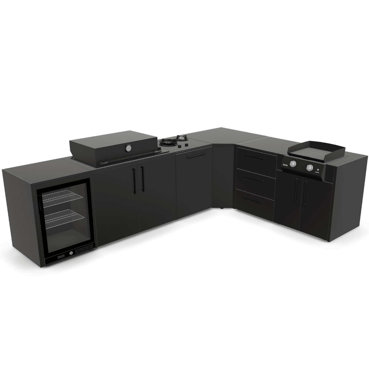 Brabura The Signature ONE All Black - Grillstar.deBrabura The Signature ONE All BlackBraburaGrillstar.de